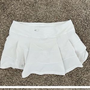 white lulu skirt